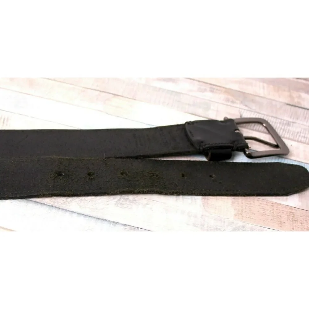 Levi's SADDLE BLACK GENUINE LEATHER 1 3/8